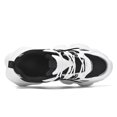 thumbnail image 5 of Men's All-Black Mesh Platform Chunky Dad Sneakers, 5 of 5