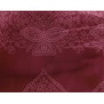thumbnail image 4 of oneOone Georgette Viscose Fabric Leaves & Floral Block Decor Fabric Printed BTY 42 Inch Wide, 4 of 4