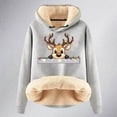 thumbnail image 4 of Women Blouses Monkey Sweatshirts Women Cute Crop Sweaters Velour Tops The Rambling Storefront Novelty Hoodies Ladies Small Sweaters Cropped Long Sleeve Athletic Top Zipper Pocket Hoodie Yoga, 4 of 4