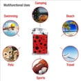 thumbnail image 6 of Kll Ladybug Pattern Microfiber Beach Towel Fast Drying,Extra Large 27.5"X55" Sand Free Beach Towel Super Lightweight Towels For Swimming Pool,Camping,Picnic,Yoga Gym Sports, 6 of 8
