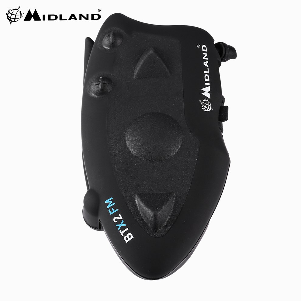 Black Durable MIDLAND BTX1 FM Motorcycle Helmet Headset Intercom Black |  Walmart Canada