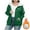 B_ Green, variant on Olyvenn Women's Plus Size Sherpa-Lined Fleece Hooded Jacket Long Sleeve Zip Up Coat With Pockets Oversized Trendy Casual Wear Khaki XXL