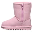 thumbnail image 3 of BEARPAW Elle Toddler Prism Pink Size 12 | Kid's Slip-On Boot with Zipper for Easy Wear | Comfortable Winter Boot for Kids, 3 of 8