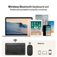 thumbnail image 2 of Teclado Bluetooth de 10 Pulgadas, Recargable, Ultrafino, Inalámbrico, con Teclado y Ratón, para Android, para , para Tabletas, para , para , C, 2 of 7