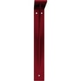 thumbnail image 5 of Ekena Millwork 2"W x 14"D x 14"H Legacy Steel Bracket, Hammered Bright Red, 5 of 12