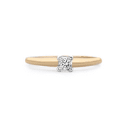 Rachel Koen 0.25Cttw Princess Cut Diamond Engagement Ring 14K Yellow Gold Size 7