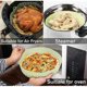 thumbnail image 3 of Air Fryer Silicone Pan Baking Tray (grey), 3 of 5