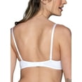thumbnail image 3 of Vanity Fair Womens Ego Boost Add-a-Size (+1 Cup Size) Push Up Bra, Wirefree - White, 36A US, 3 of 6