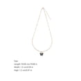 thumbnail image 2 of 1pc Stylish Acrylic Necklace All-match Delicate Clavicle Chain, 2 of 8