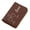 Dark brown, variant on JROCHE Multi Pocket PU Card Holder Accordion Style Wallet With Large Slot Perfect For Organizing Cards And Banknotes