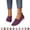 Dark Purple, variant on Mesh Walking Orthopedic Shoes for Women Slip-on Sneakers,Non-Slip Breathable Athletic Comfortable Lightweight Flat Loafer Nurse Shoes (Camel, 8.5 Wide)