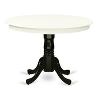 East West Furniture Dining Table Cherry & Buttermilk, HLT-LBK-TP