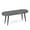 Grey, variant on Gymax 47'' Upholstered Entryway Bench w/ Padded Seat & Heavy-duty Metal Frame Grey