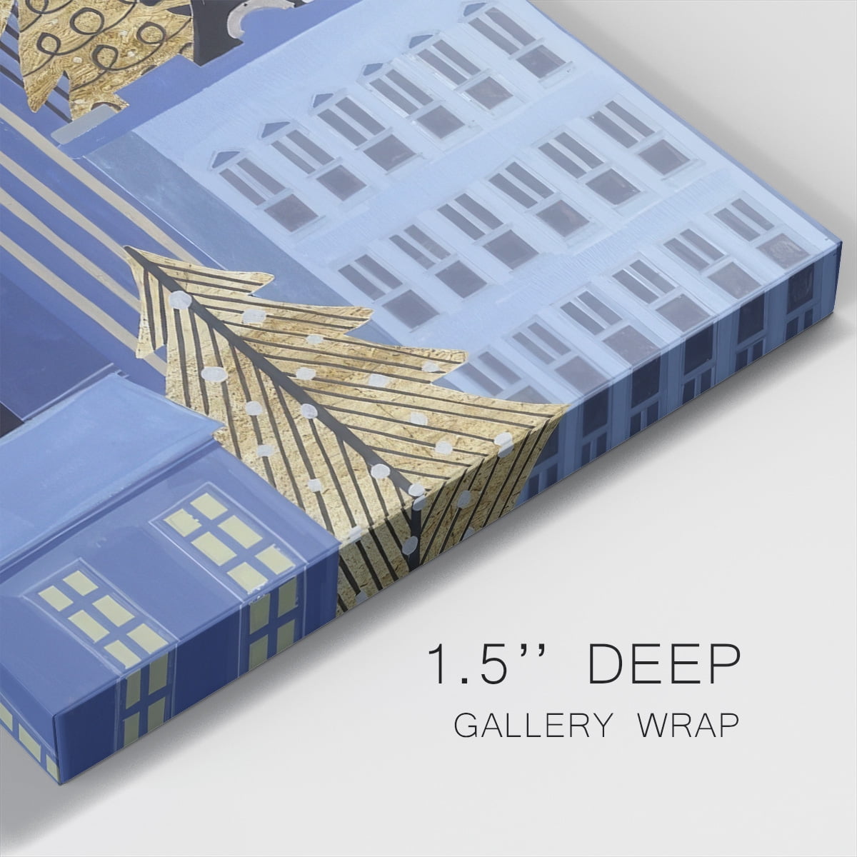 Holiday Night Collection B- Gallery Wrapped Canvas
