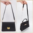 thumbnail image 3 of 2 Styles Purse Chain Strap Kits 23.6 Inch Short PU Leather Handbag Shoulder Strap 12.2 Inch Flat Pearl Beaded Bag Strap Extender Chain DIY Bag Chain Strap Replacement for Wallet Clutch Satchel, 3 of 9