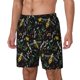 thumbnail image 1 of Balery Wasp and Florals Bañador para hombre, shorts de playa de secado rápido con entrepierna y forro de compresión-Small, 1 of 6