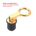 thumbnail image 2 of Sonducket Tapón de drenaje de bloqueo con mango a presión para barco, canoa de cobre, Kayak, desagües de 1 pulgada de diámetro, piezas de Ciclismo, 2 of 6