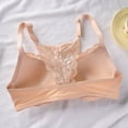 thumbnail image 6 of Hilenly Women's Front Closure Lace Bras V Plunge Push Up Bras Racerback No Underwire Bralettes, 6 of 7