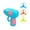 Blue, variant on Flying Cat Toys, Interactive Cat Fetch Toy with 1 Gun + 3 Unlit flying saucers, Flying dis Toy for Hunting Chasing Indoor/Outdoor,Yellow