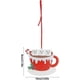 thumbnail image 2 of Colgante de árbol de Navidad, taza de café, decoración navideña personalizada, adorno colgante de Navidad para decoración del hogar de vacaciones (rojo, 1 unidad), 2 of 5