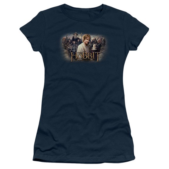 The Hobbit Hobbit Rally S/S Junior Women's T-Shirt Sheer Navy