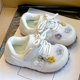 thumbnail image 5 of Flores de Primavera Artificiales Interior de Primavera Y Verano de Moda Versátil Desgaste Exterior Pequeña Flor Hueca Malla Dulce Zapatos Deportivos de Ocio, 5 of 9