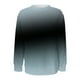 thumbnail image 2 of Gibobby Sudadera mujer Sudaderas Camisa de Cuello Redondo Sólido de Manga Larga para Mujer atlético(Gris,XG), 2 of 4
