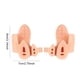thumbnail image 2 of 1 par de espaciadores ortopédicos Hallux Valgus de 3 orificios alineación correcta elástica suave del dedo del pie, 2 of 3