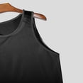 thumbnail image 4 of Gibobby Men Tank Tops Sleeveless Shirts Workout Athletic Muscle Mesh Gym Training Active Athletic Running Vest(XXL,Black), 4 of 7