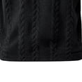 thumbnail image 7 of Men's Vintage Jacquard Knit Shirts Casual Short Sleeve Quarter Zip Collared Golf T-Shirts Summer Modern Fit Old Money Style Lightweight Breathable Beach Vacation Tops, 7 of 7