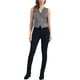 thumbnail image 2 of CHALECO PARA MUJER INSPIRE CHIC Ante Sintético Escote en V Botón Vintage Casual Sin Mangas Gris XS, 2 of 6