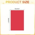 thumbnail image 2 of Uxcell 100Pcs 9.06 x 5.9" Clear Treat Bags with Gold Cable Ties Red, 2 of 7