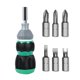thumbnail image 1 of Ergonomic Handel Screwdriver Set Ratchet Screwdriver with 6 Bits For Efficient Home And Household Project Maintenance, 1 of 4