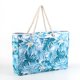 thumbnail image 2 of Bolsa De Playa Bolso tote de playa estampado PEVA Bolso de mujer de gran capacidad para acampar (verde), 2 of 9