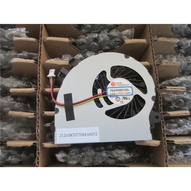 CPU GPU fan for MSI GS70 GS72 MS-1771 MS-1773 UX7 7G-700 GTX 765M AAVID PAAD06015SL N197 0.55a 5vdc N184 N229 N346 N269 3-Pin N269-GPU FAN