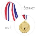 thumbnail image 2 of Minkissy 8pcs DIY Medal Golden Medals For Participants Recognition, 2 of 8