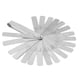 thumbnail image 3 of Galga De Espesores, Herramienta De Medición De Espacios Resistente Al Desgaste De Alta Precisión De 95 Mm/3,7 Pulgadas 0,04-0,63 Mm Fácil Almacenamiento Para Instrumentos, 3 of 7