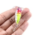 thumbnail image 4 of 4cm 4g Mini Insect Fishing Lures Outdoor 3d Eyes Artificial Fake Baits Swimbait Fishing Tackle For Trout Bass, 4 of 9