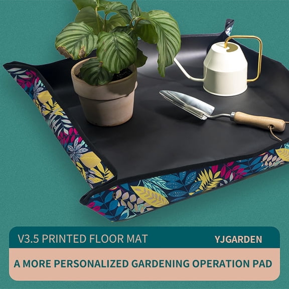 Mouliraty Plant Repotting Mat Transplanting Mat Indoor Succulent Potting Mat Portable Gardening Mat ,Gardening Gifts For Women, Birthday Gifts For Plant Lovers
