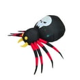 thumbnail image 2 of EGNMCR 63 Inch Wide Halloween Inflatable Magical Lighted Spider Yard Decorations With Built-in Color Rotation LED Lights For Holiday Party Yard Garden Decor Inflatable spider, 2 of 9