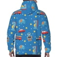 thumbnail image 7 of Naloa Cartoon Animals 1 Men's Casual Hooded Collar Drawstring Hoodies Pullover Sweatshirts Casual Long Sleeve Shirts-Medium, 7 of 7