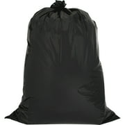Genuine Joe, GJO02311, Heavy-duty 42-gallon Contractor Cleanup Bags, 20 / Carton, Black, 42 gal