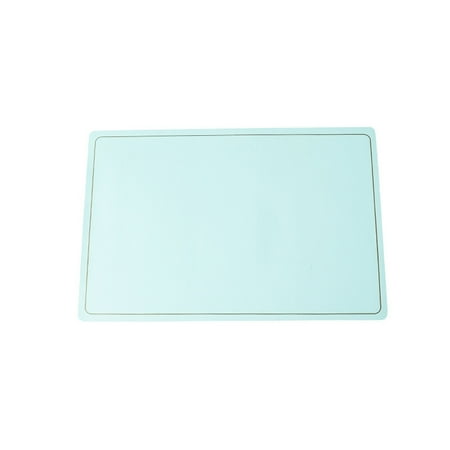 

XIEC Nordic Faux Leather Placemat Waterproof Oilproof Solid Color Table Plate Mat