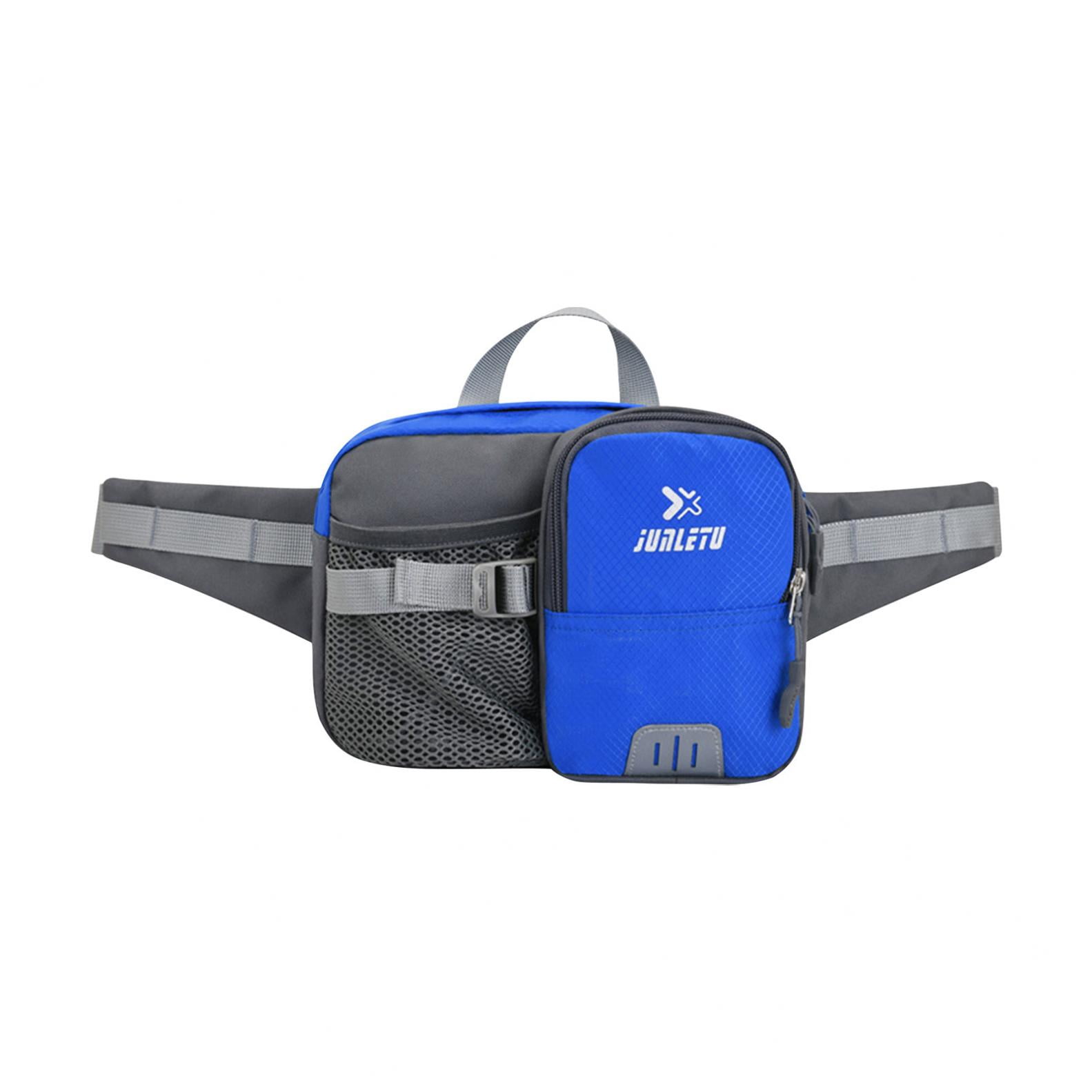 EQWLJWE Multifunctional Fanny Pack Waist Pack with Water Bottle Holder