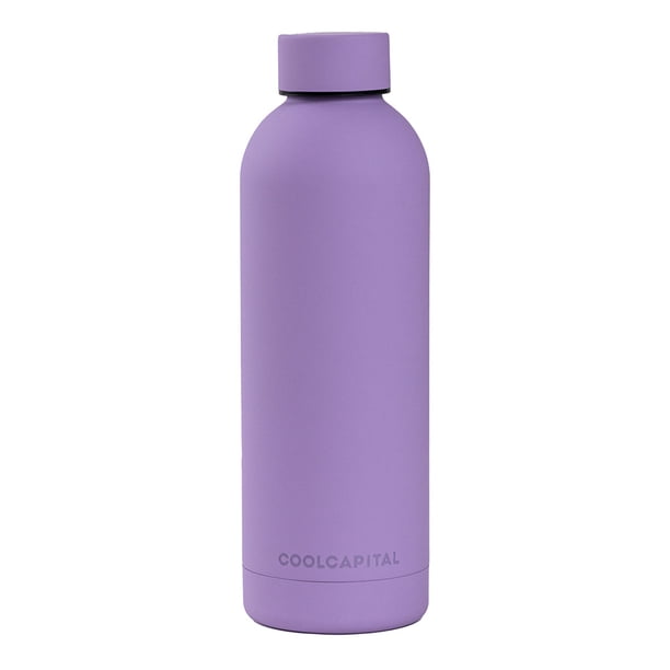 Termo 500 ml Cool Capital ONNA color lila, de Acero Inoxidable para Bebidas Calientes y Frías