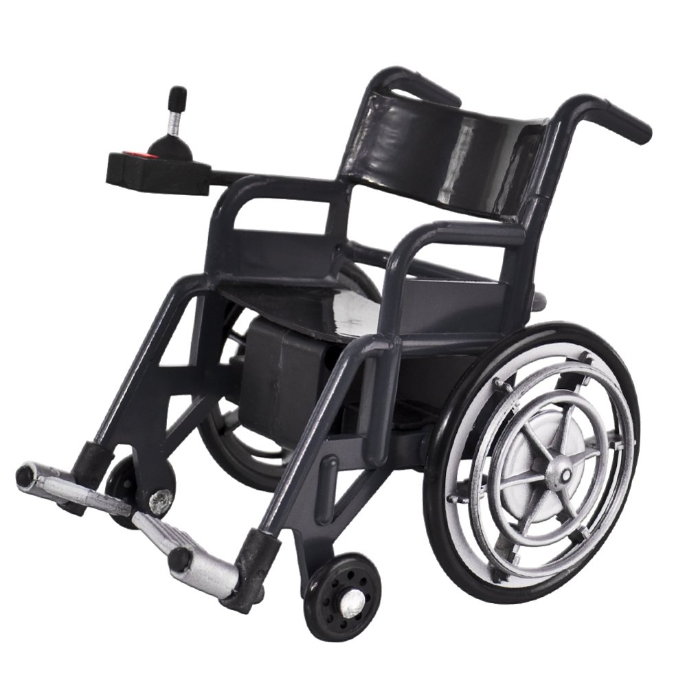 Plastic Toy Wheelchair for WWE Wrestling Action Figures (3.75 Inches