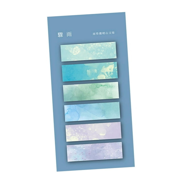 koolsoo Color Page Markers Adhesive Tabs Book Tabs Writing Repositionable Tabs for Books H