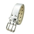 thumbnail image 2 of Douhoow PU Leather Adjustable Double Grommet Belt Rock Waist Strap Punk Style Belt, 2 of 4