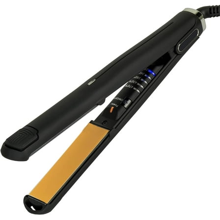 Professional Hair Straightener and Curler 2 in 1, Titanium Flat Iron, Original Ceramic Flat Iron, Flat Iron for A Smooth Finish, Ceramic Floating Plates, Quick Heat Up