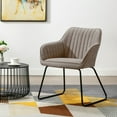 thumbnail image 2 of Porthos Home Kylo PU Leather Upholstered Dining Chair with Metal Legs, 2 of 6